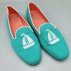 Seychelles Nautical Sailboat Boat Loafer Flats 8.5